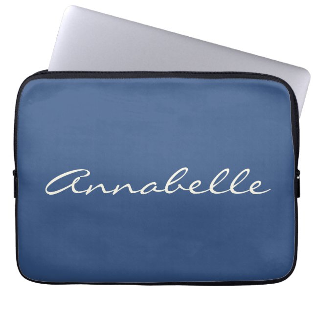 Capa Para Notebook Elegante Estojo Personalizado com Letra Manuscrita (Frente)