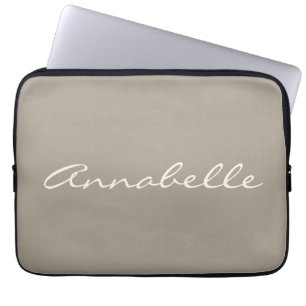 Capa Para Notebook Elegante Estojo Personalizado com Nome em Letra Cu
