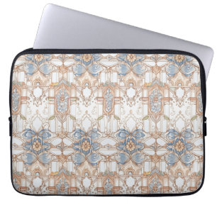 Capa Para Notebook Elegante Floral Vintage Nouveau Pastel