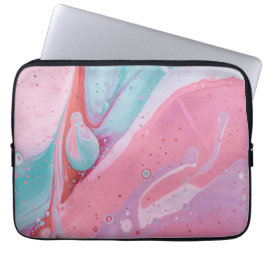 Capa Para Notebook Elegante Laptop Ski de Mármore Quartzo Branco e Do