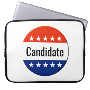 Capa Para Notebook Eleição da Campanha Candidata Personalizada 2022