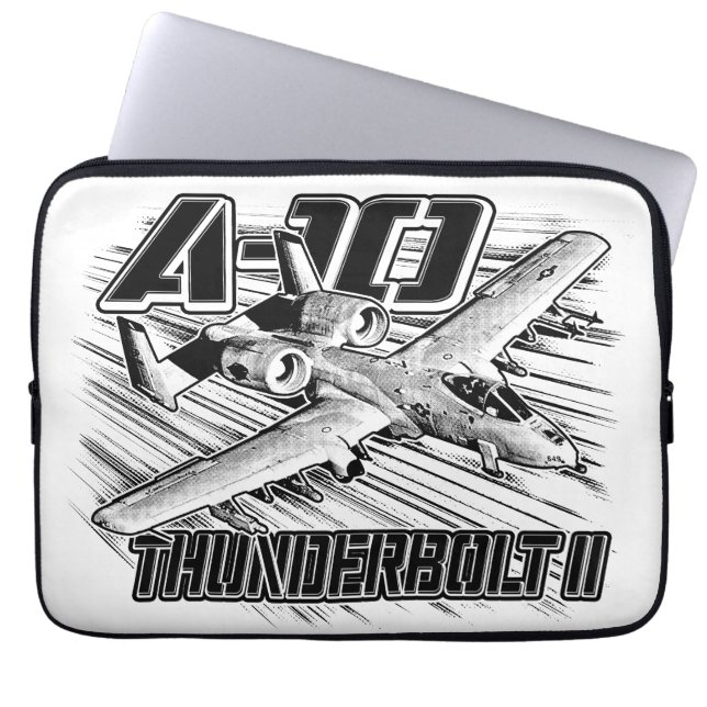 Capa Para Notebook Eletrônicos A-10 Thunderbolt II Saco (Frente)