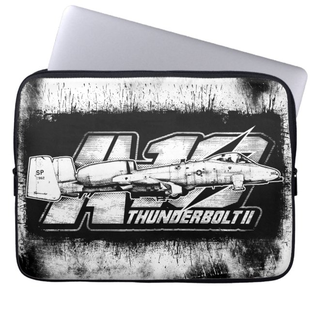 Capa Para Notebook Eletrônicos A-10 Thunderbolt II Sag (Frente)
