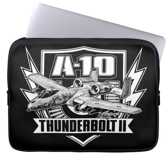 Capa Para Notebook Eletrônicos A-10 Thunderbolt II Sag (Frente)