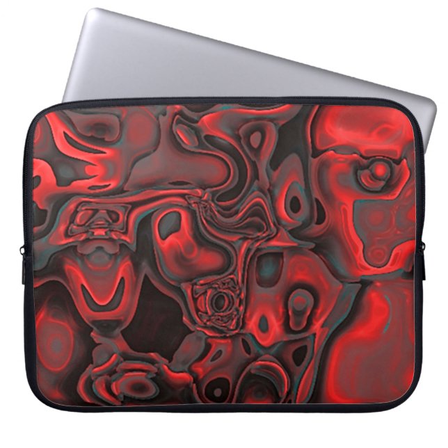 Capa Para Notebook Eletrônicos Bag Red Dominant Gemstone Padrão (Frente)