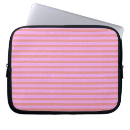 Capa Para Notebook Eletrônicos com faixa rosa - Laptop com barra
