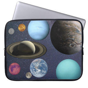 Capa Para Notebook Eletrônicos de planetas do sistema solar