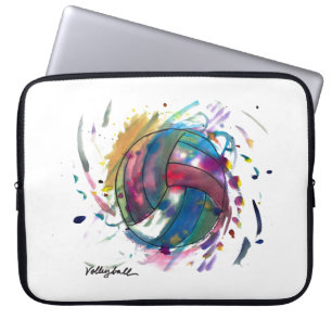 Capa Para Notebook Eletrônicos de vôlei de Emma & Evan