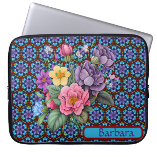 Capa Para Notebook Eletrônicos Florais Personalizados