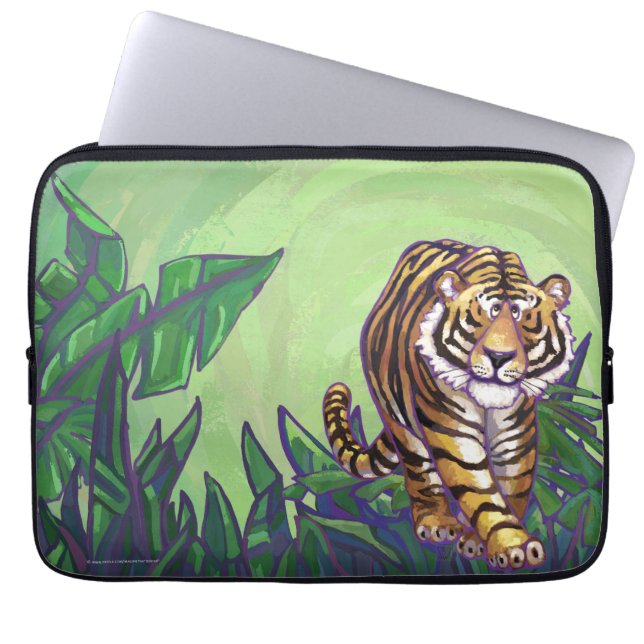 Capa Para Notebook Eletrônicos Tiger (Frente)