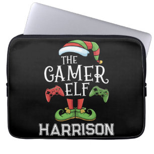 Capa Para Notebook Elfo Gamer Personalizado Vídeo de Natal Jogos 