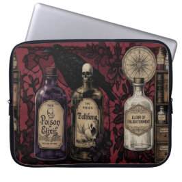 Capa Para Notebook Elixires Curiosos e Corvo