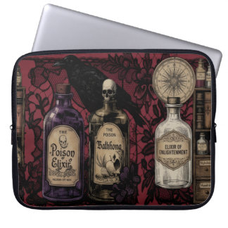 Capa Para Notebook Elixires Curiosos e Corvo