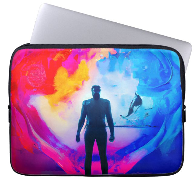 Capa Para Notebook Em pé em Cores (Frente)