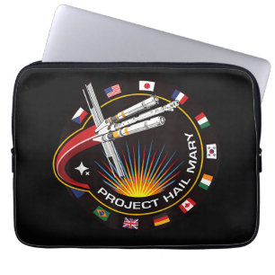 Capa Para Notebook Emblema de Missão Espacial