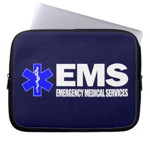 Capa Para Notebook EMS - Serviços médicos da emergência