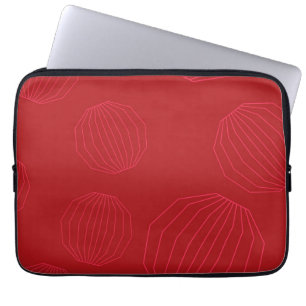 Capa Para Notebook Enfeites de natal simples, modernos e fluentes