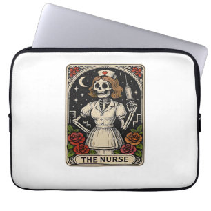 Capa Para Notebook Enfermeira Enfermeira Enfermeira Esqueletão Tarot