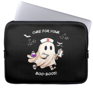 Capa Para Notebook Enfermeira Fantasma com Poção Mágica - Cura para o