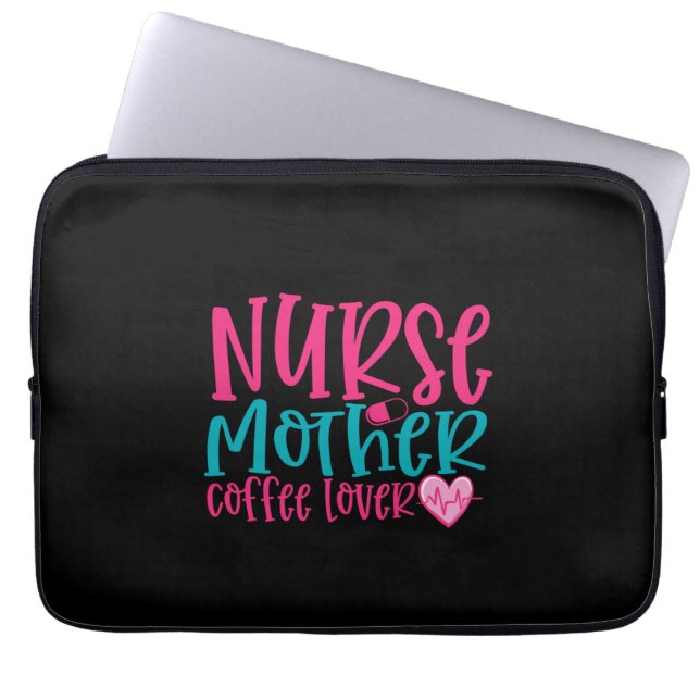 Capa Para Notebook Enfermeira Presente Enfermeira Mãe Sobrevivente (Frente)