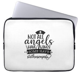 Capa Para Notebook Enfermeira Presente Nem Todos Os Anjos Têm Asas