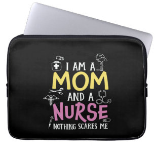 Capa Para Notebook Enfermeira Presente Sou Mãe E Enfermeira