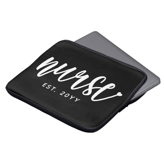 Capa Para Notebook Enfermeiro Personalizado Enfermeiro Est Typografia (Frente Topo)