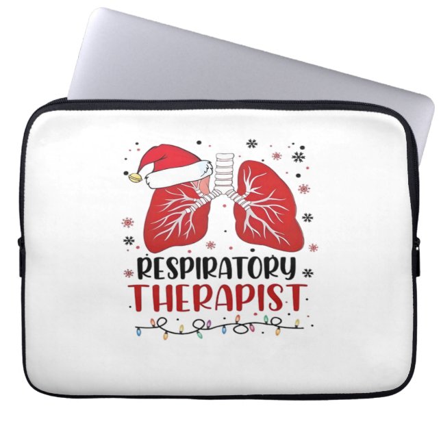 Capa Para Notebook Enfermeiro Terapêutica Respiratória Natal, Cristo  (Frente)