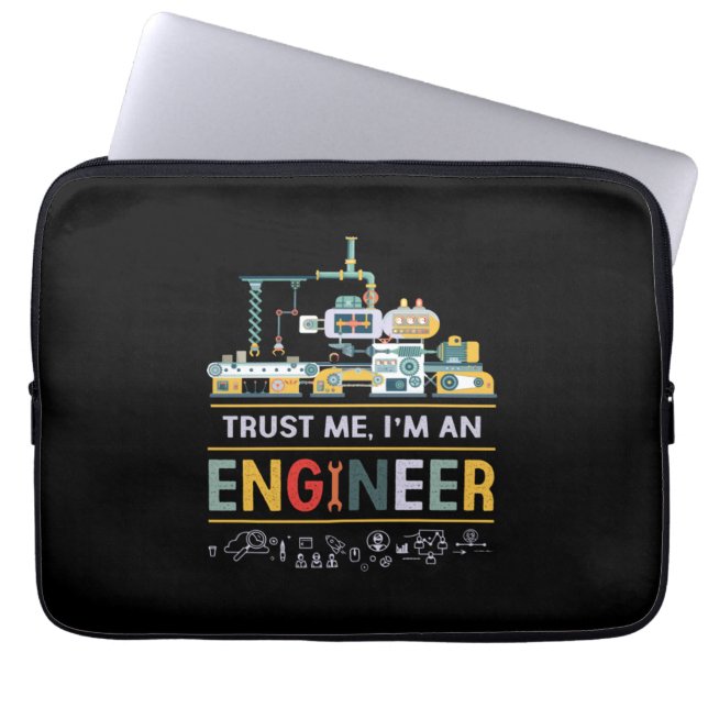 Capa Para Notebook Engenheiro Eu Sou Um Engenheiro (Frente)