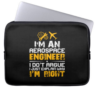 Capa Para Notebook Engenheiro Eu Sou Um Engenheiro Aeroespacial