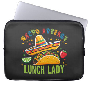 Capa Para Notebook Engraçado Almoço Lady Cinco De Mayo Tacos Comida M