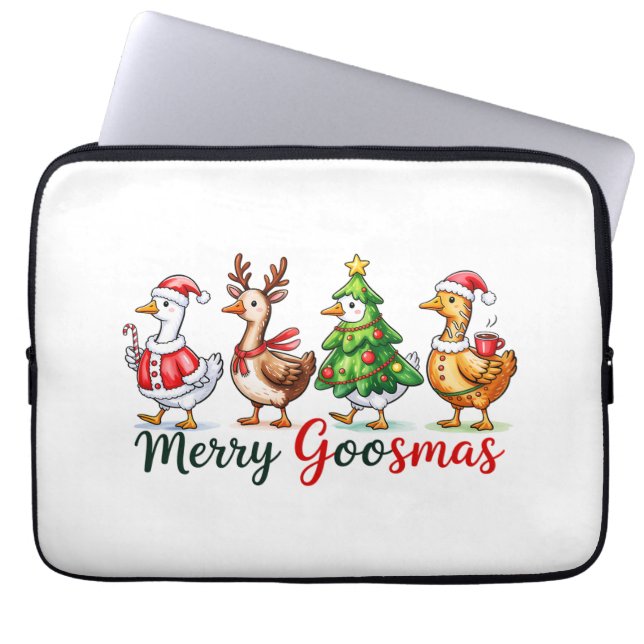Capa Para Notebook Engraçado Bobo de Natal (Frente)