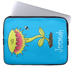 Capa Para Notebook Engraçado carnívoro Venus mosca cartoon