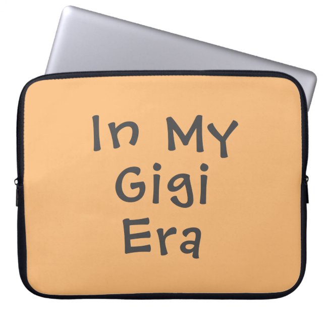 Capa Para Notebook Engraçado, Engraçado, Meu Pêssego Gigi Era (Frente)