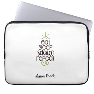 Capa Para Notebook Engraçado Estudante de Ciências Personalizado Pres