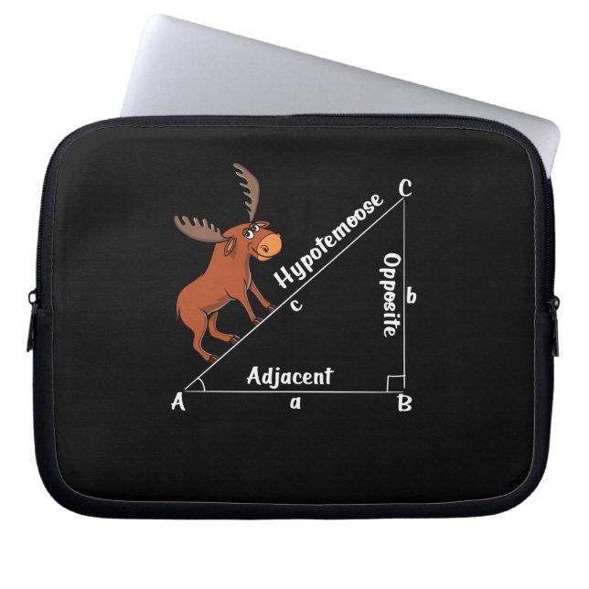 Capa Para Notebook Engraçado Matemática Hipotemose Geometria Mose Pia (Frente)