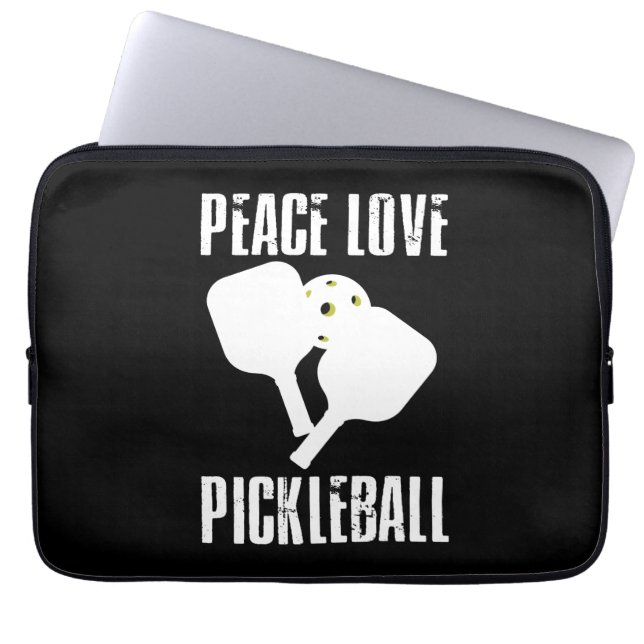 Capa Para Notebook Engraçado Pickleball (Frente)