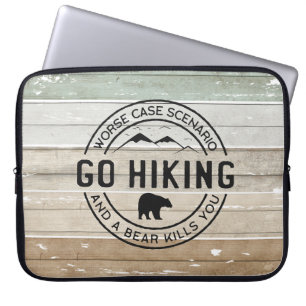 Capa Para Notebook Engraçado, vá para um Hike