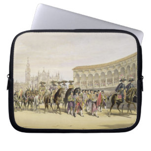Capa Para Notebook Entrada dos Toreros na procissão, 1865 (cor l