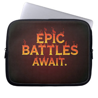 Capa Para Notebook Epic Battles Await