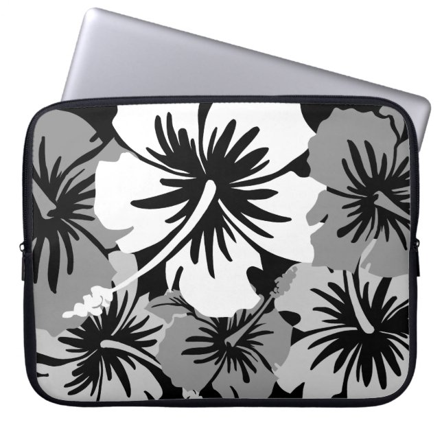 Capa Para Notebook Epic Hibiscus Havaiano Neoprene Wetcase (Frente)