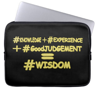 Capa Para Notebook "EQUAÇÃO WISDOM" Design de Expressão de Cuta. Comp