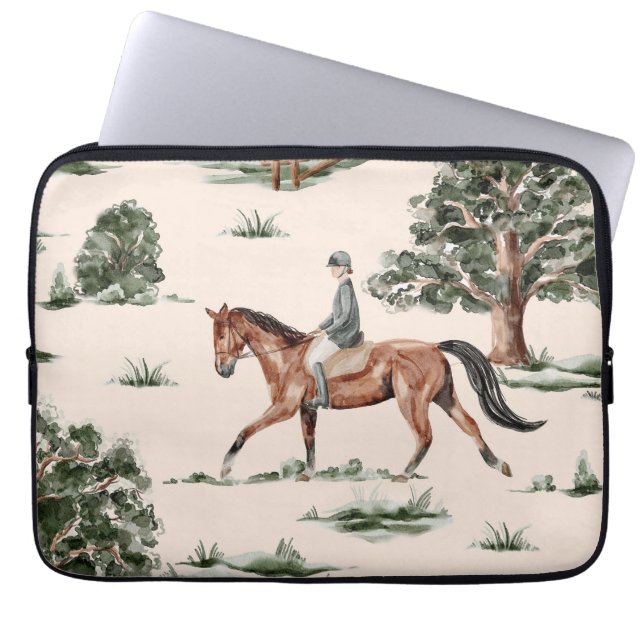 Capa Para Notebook Equestrian Cover (Frente)