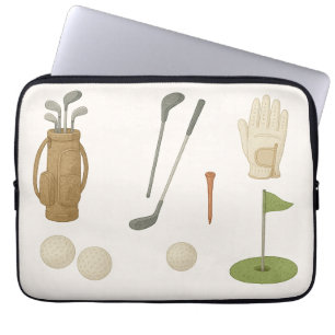 Capa Para Notebook Equipamento de golfe presentes para golfe