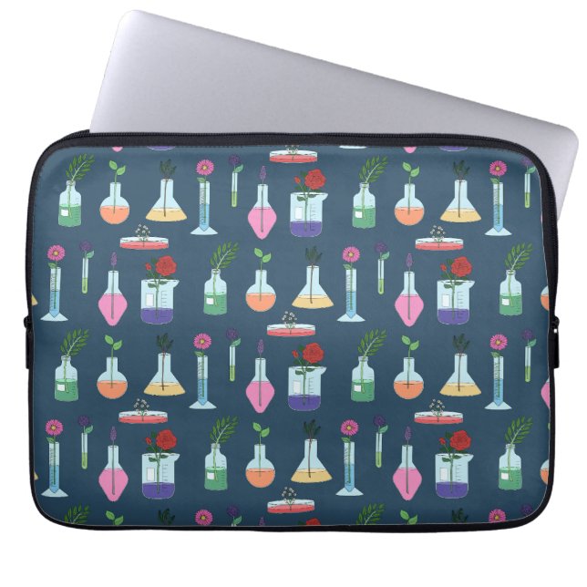 Capa Para Notebook Equipamento de Laboratório Botânico (Frente)