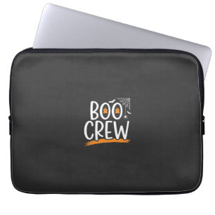 Capa Para Notebook Equipe Boo Design de Fantasma de Halloween_1