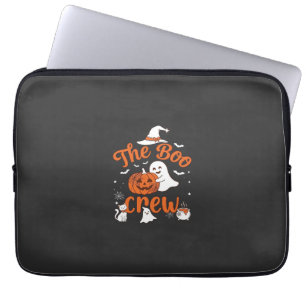 Capa Para Notebook Equipe Boo Fantasma Abóbora Gato Branco Chapéu de 