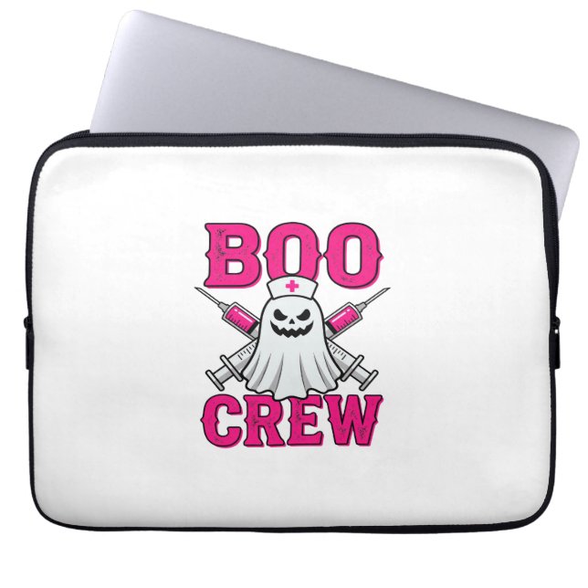 Capa Para Notebook Equipe de Enfermeira Fantasma Halloween (Frente)