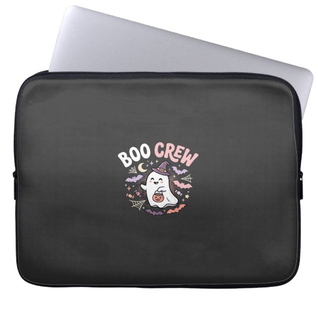 Capa Para Notebook Equipe de Fantasmas do Halloween Boo (Frente)