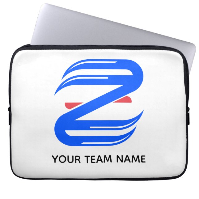 Capa Para Notebook Equipe de Letra Atlética Personalizável Z (Frente)